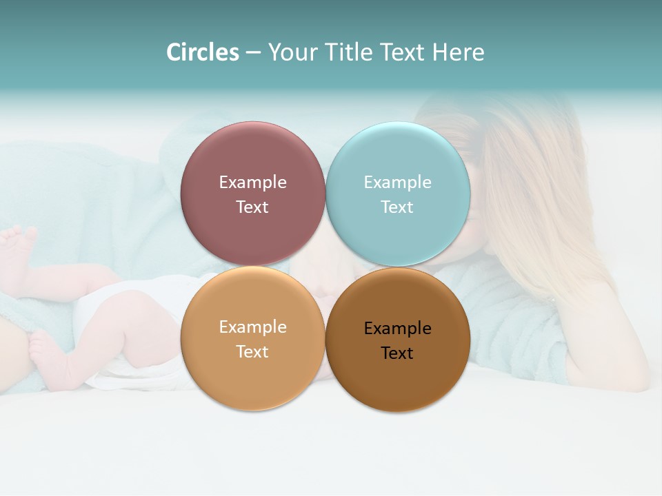 Feeding Little Look PowerPoint Template