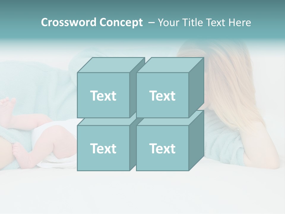 Feeding Little Look PowerPoint Template