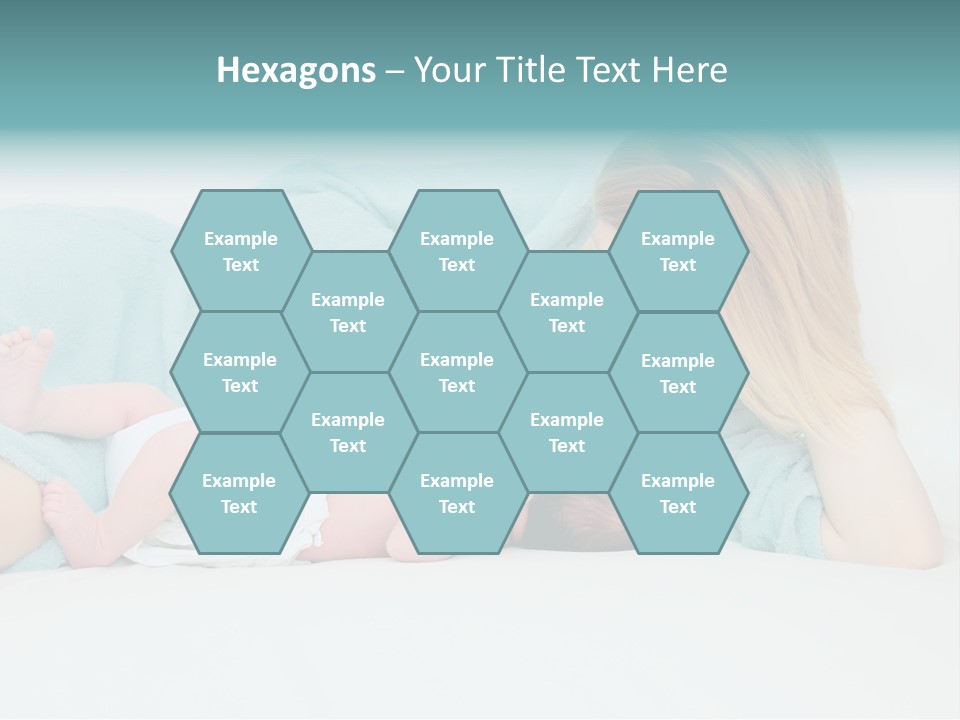 Feeding Little Look PowerPoint Template
