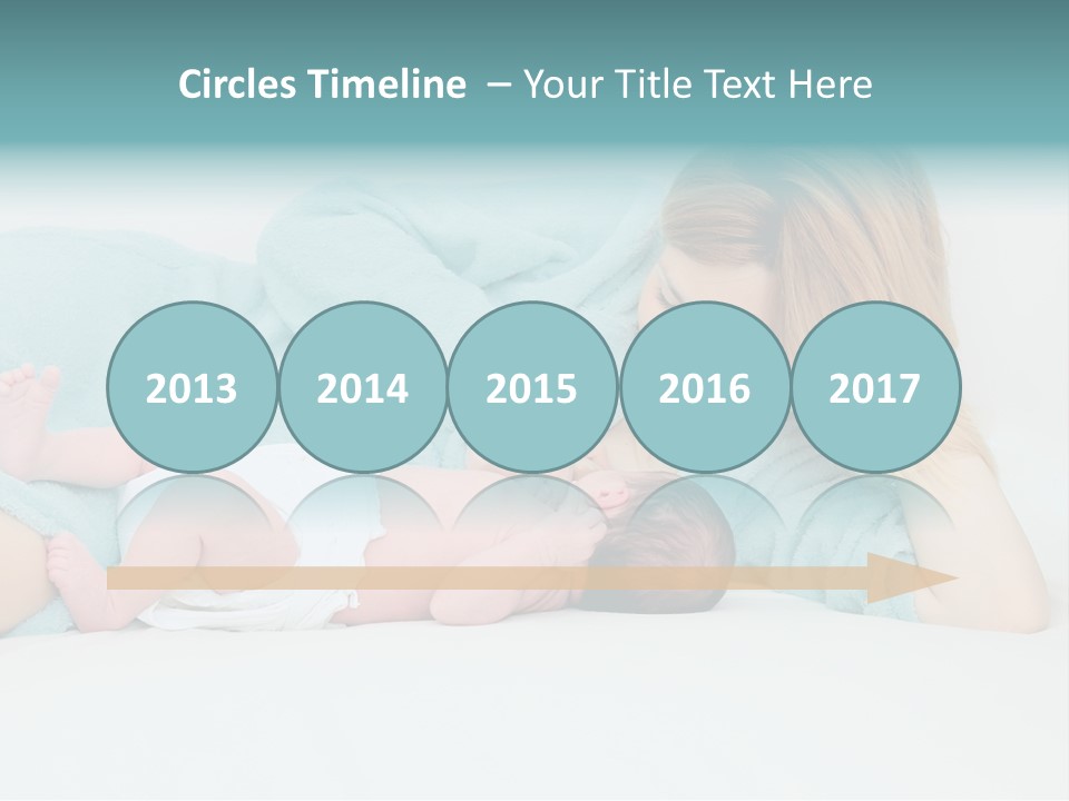 Feeding Little Look PowerPoint Template
