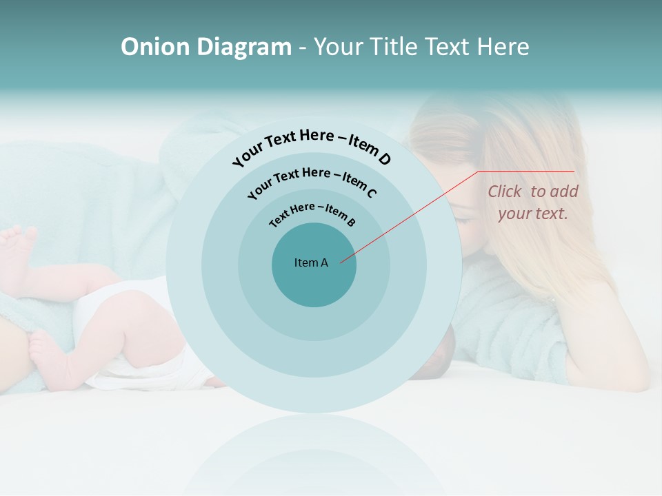 Feeding Little Look PowerPoint Template