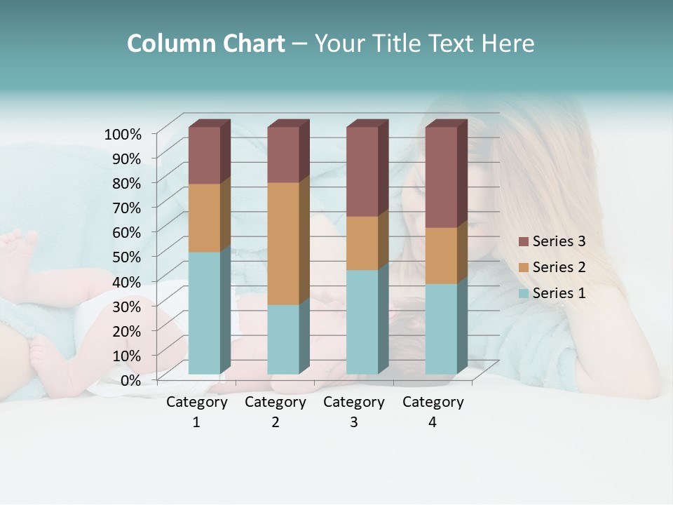 Feeding Little Look PowerPoint Template
