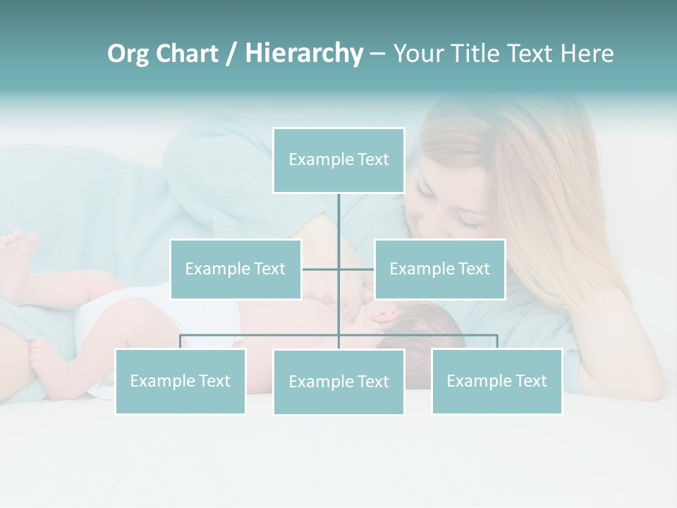 Feeding Little Look PowerPoint Template