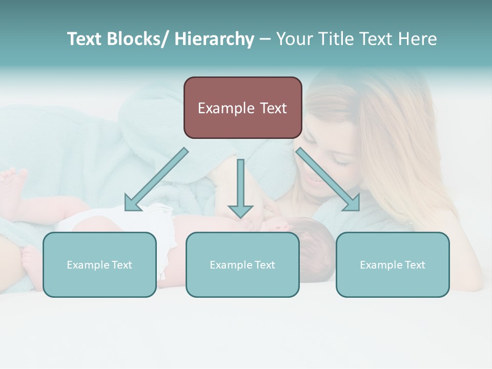 Feeding Little Look PowerPoint Template