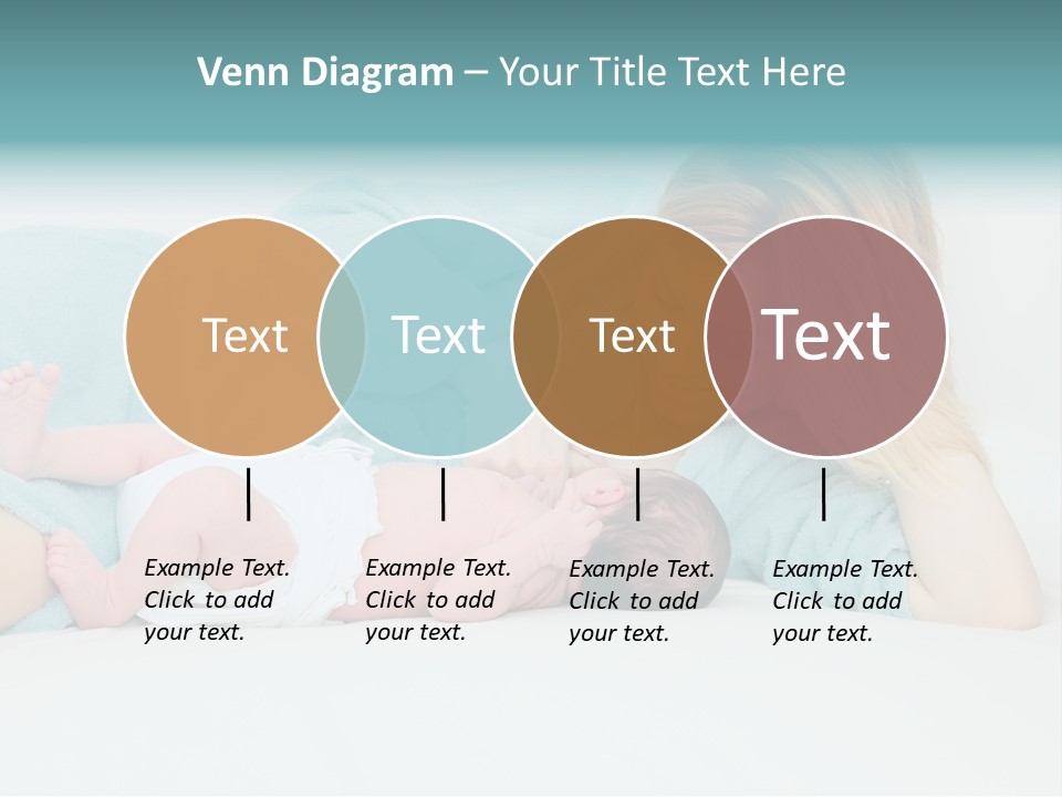 Feeding Little Look PowerPoint Template