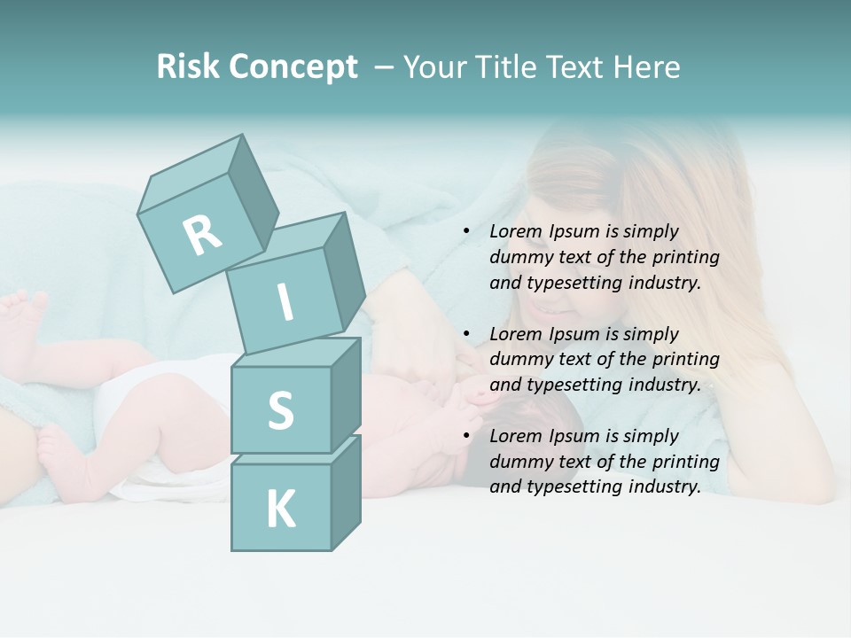 Feeding Little Look PowerPoint Template