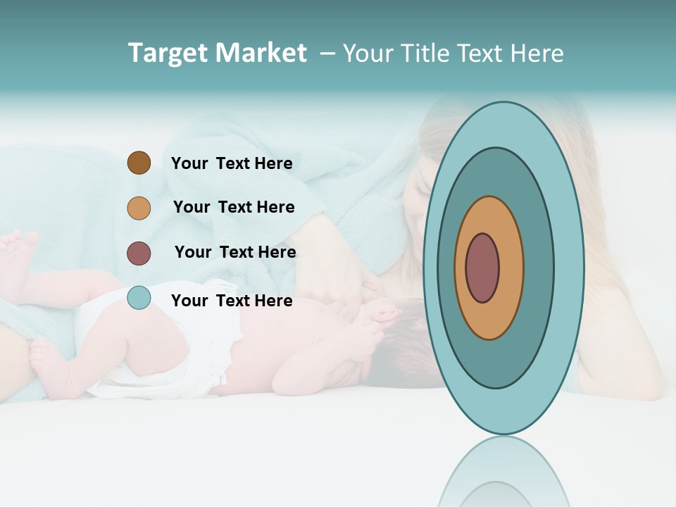 Feeding Little Look PowerPoint Template