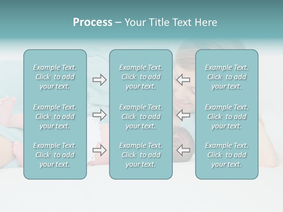 Feeding Little Look PowerPoint Template