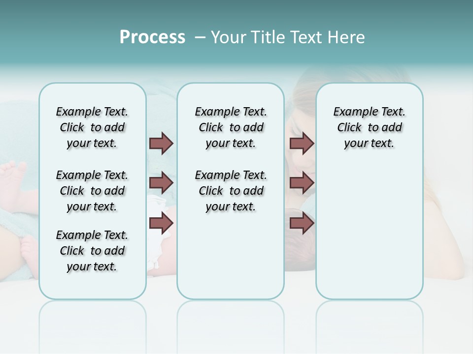 Feeding Little Look PowerPoint Template