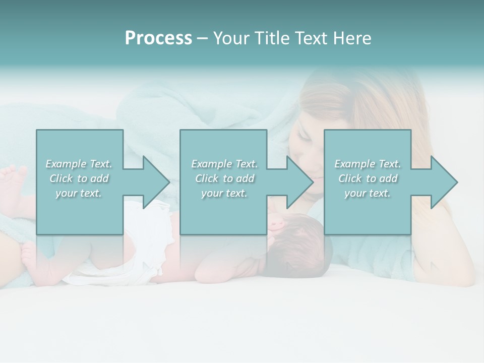 Feeding Little Look PowerPoint Template