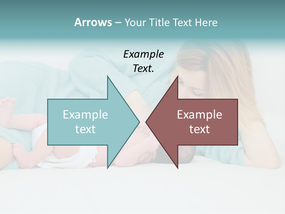 Feeding Little Look PowerPoint Template