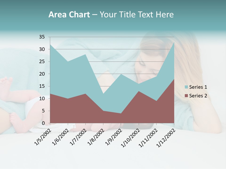 Feeding Little Look PowerPoint Template