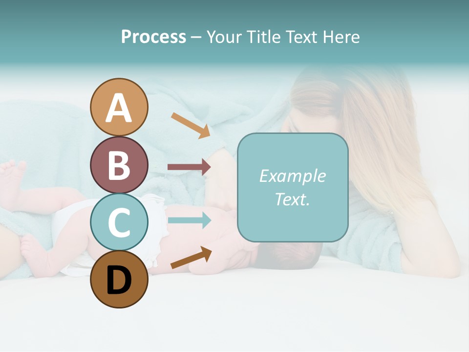 Feeding Little Look PowerPoint Template
