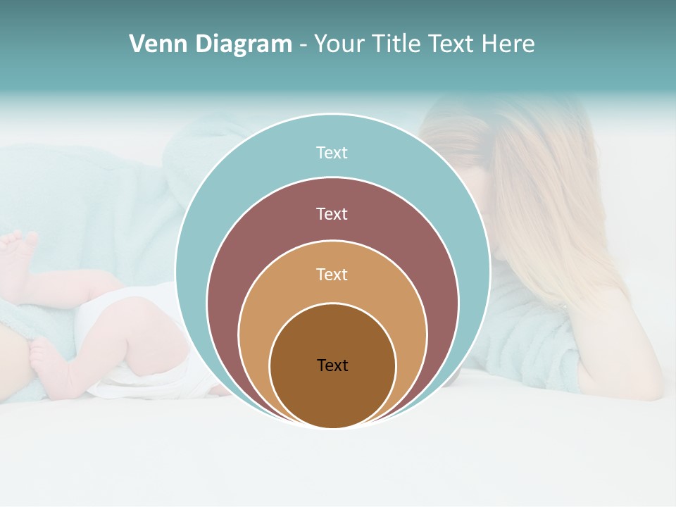 Feeding Little Look PowerPoint Template