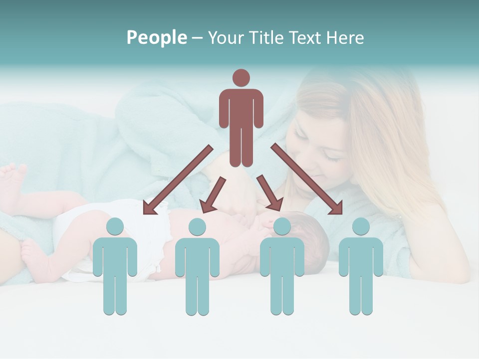 Feeding Little Look PowerPoint Template