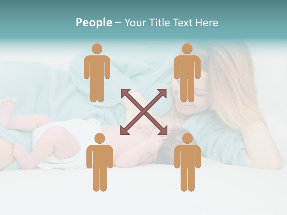 Feeding Little Look PowerPoint Template