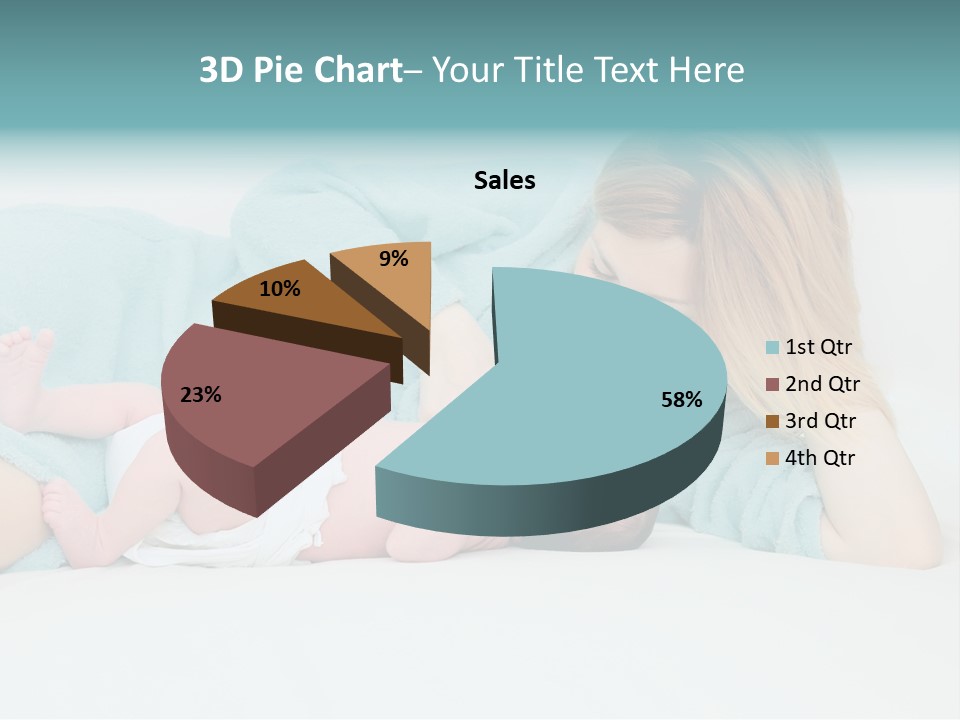 Feeding Little Look PowerPoint Template