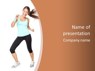 Fresh Dance Studio PowerPoint Template