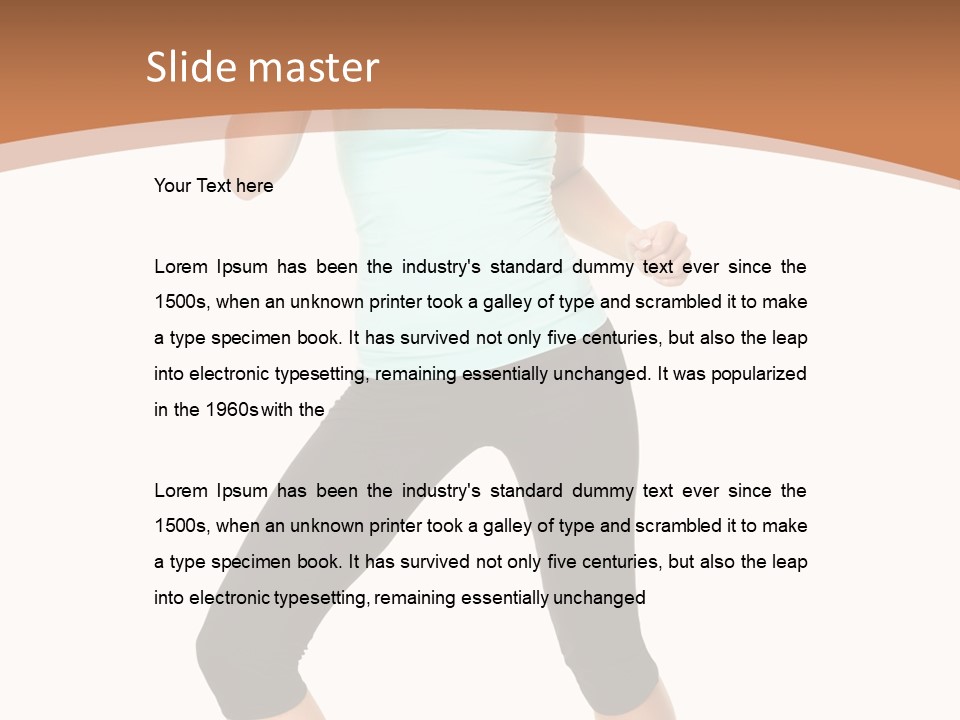 Fresh Dance Studio PowerPoint Template
