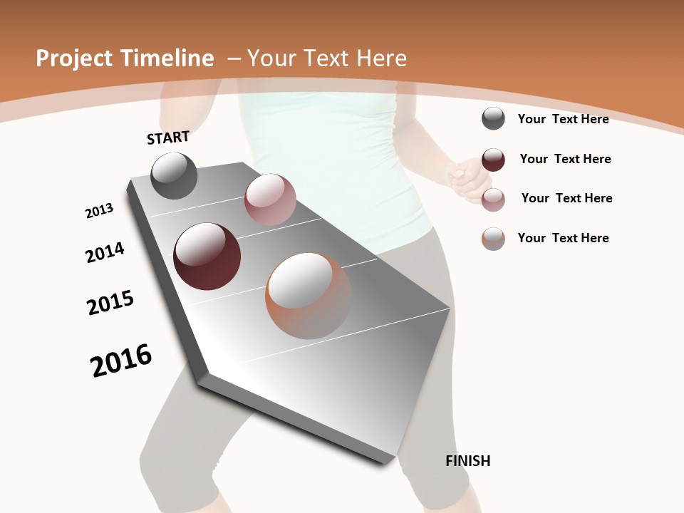 Fresh Dance Studio PowerPoint Template