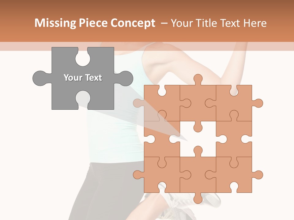 Length Muscles Sport PowerPoint Template