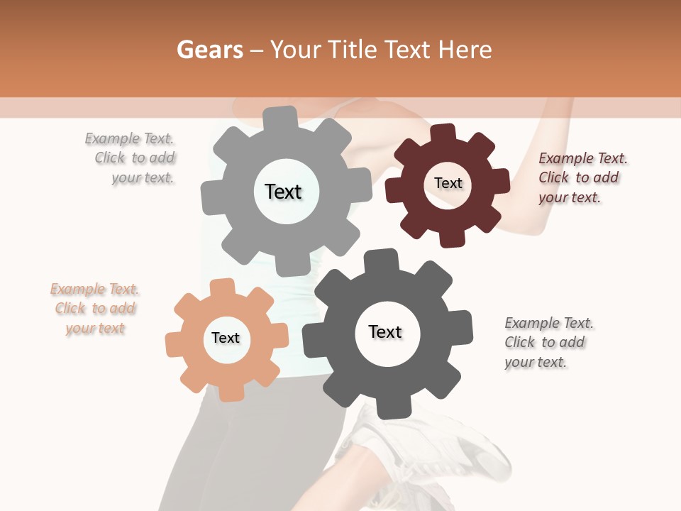 Length Muscles Sport PowerPoint Template