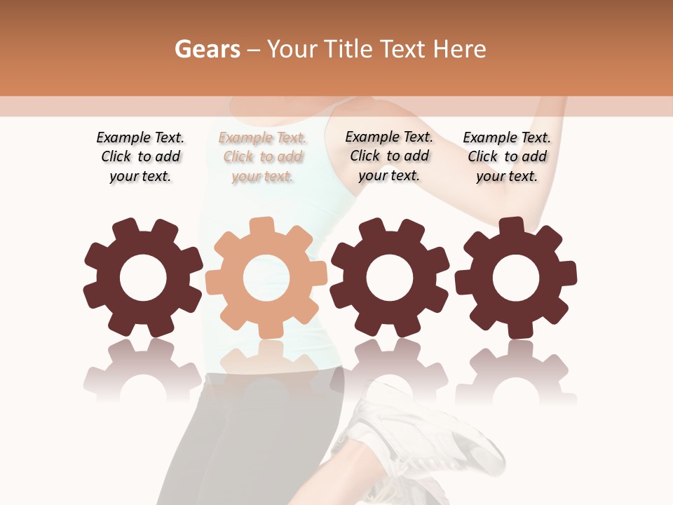 Length Muscles Sport PowerPoint Template