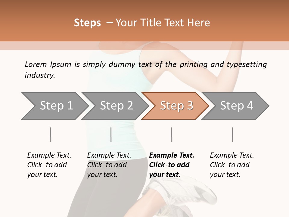 Length Muscles Sport PowerPoint Template