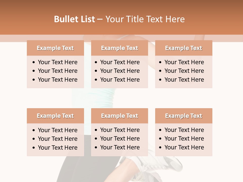 Length Muscles Sport PowerPoint Template