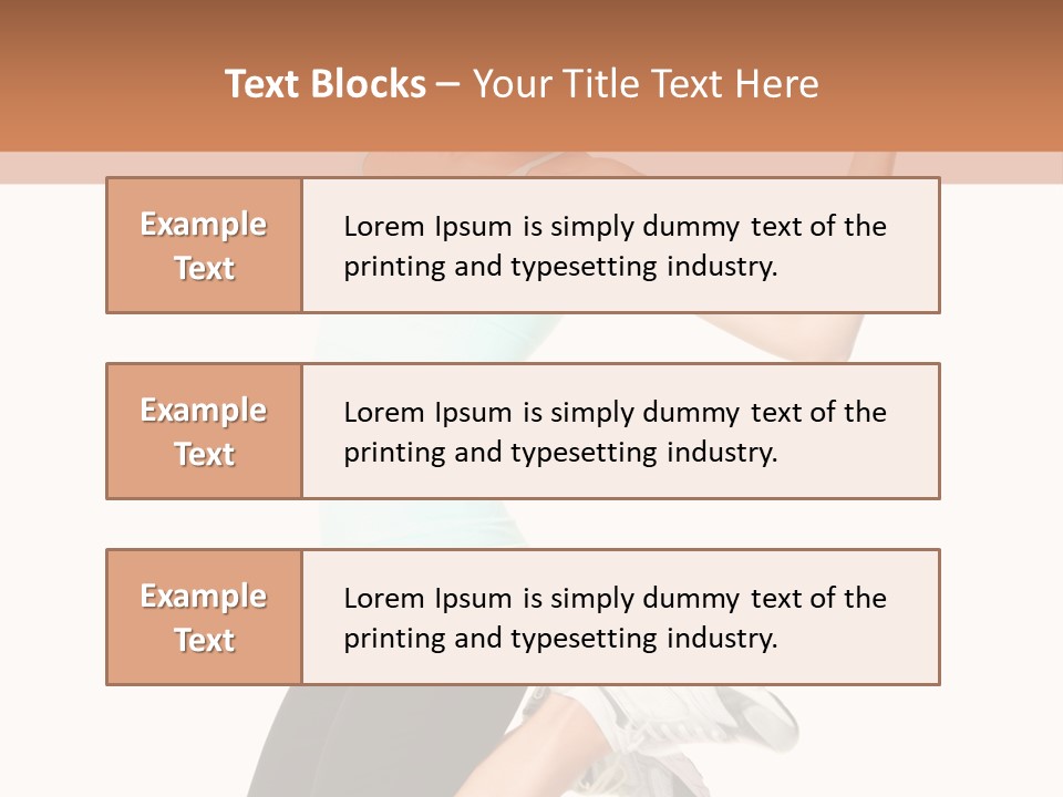 Length Muscles Sport PowerPoint Template