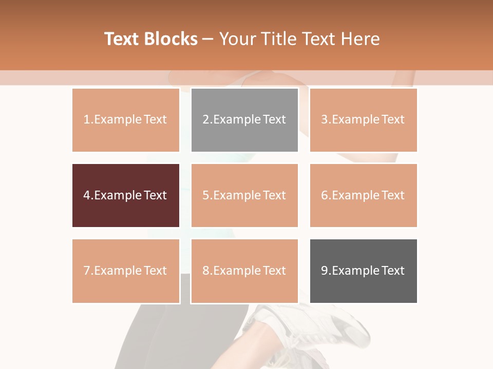 Length Muscles Sport PowerPoint Template