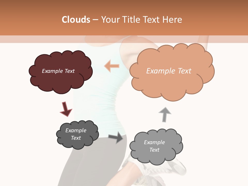 Length Muscles Sport PowerPoint Template