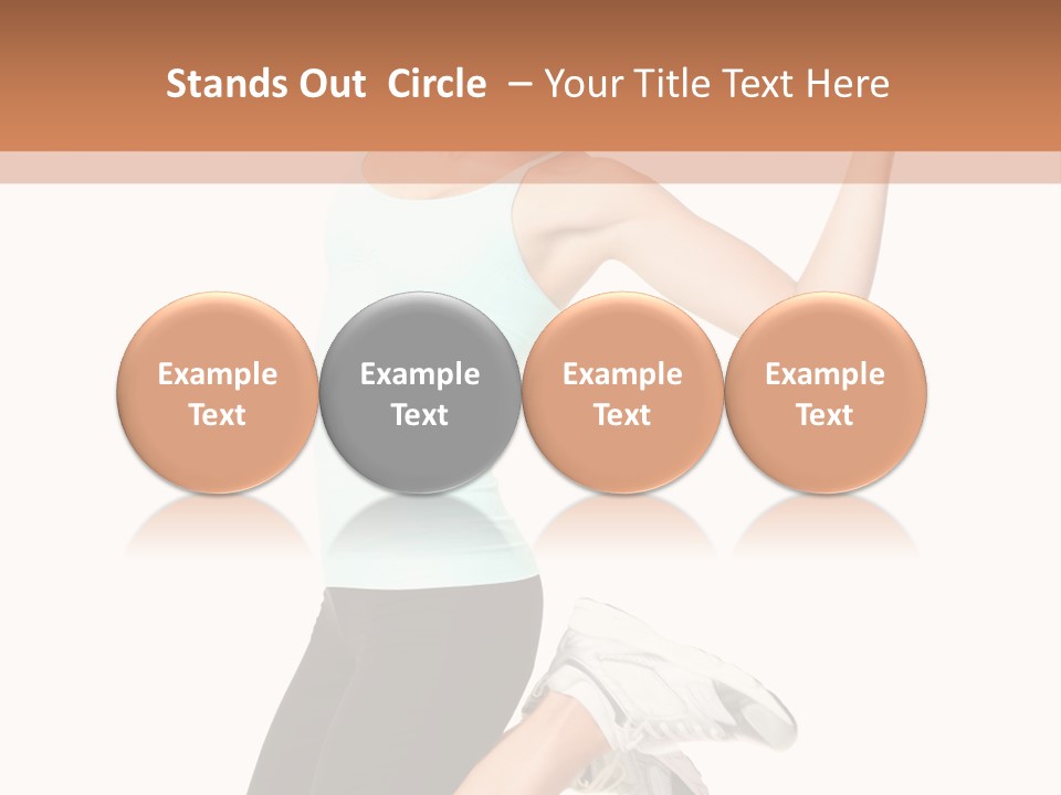 Length Muscles Sport PowerPoint Template