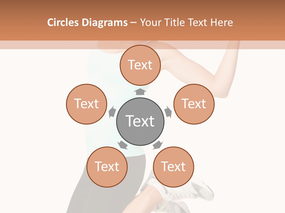 Length Muscles Sport PowerPoint Template