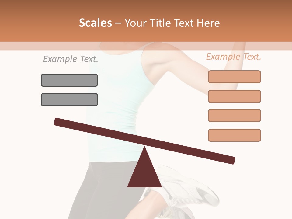 Length Muscles Sport PowerPoint Template