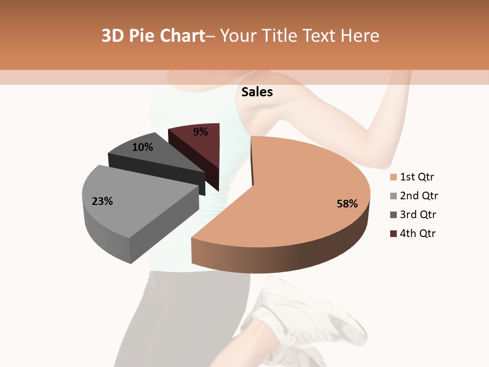 Length Muscles Sport PowerPoint Template