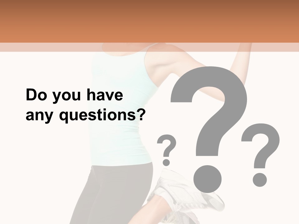 Length Muscles Sport PowerPoint Template