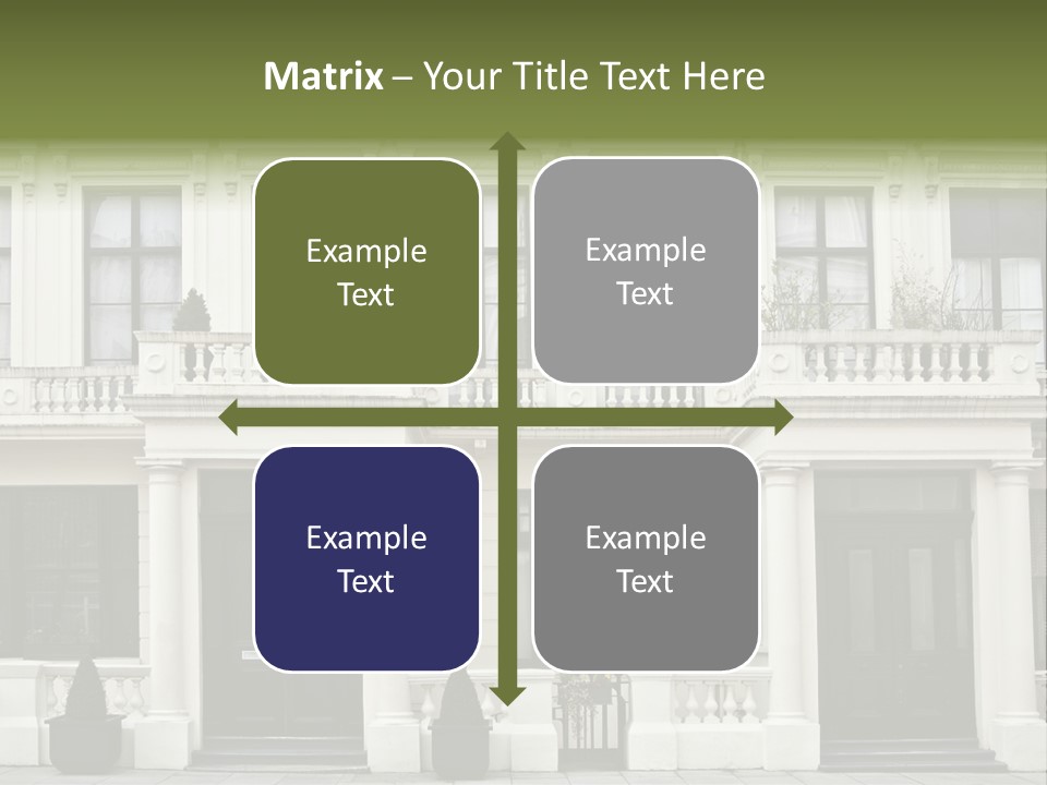 Structure English Construction PowerPoint Template