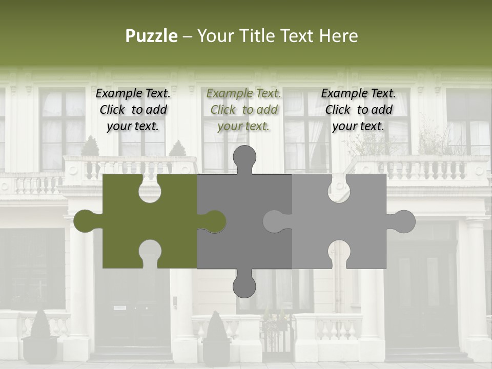 Structure English Construction PowerPoint Template