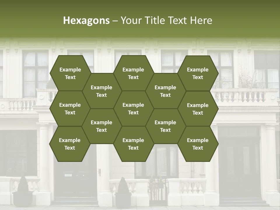 Structure English Construction PowerPoint Template
