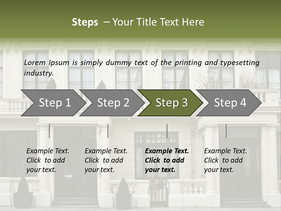 Structure English Construction PowerPoint Template