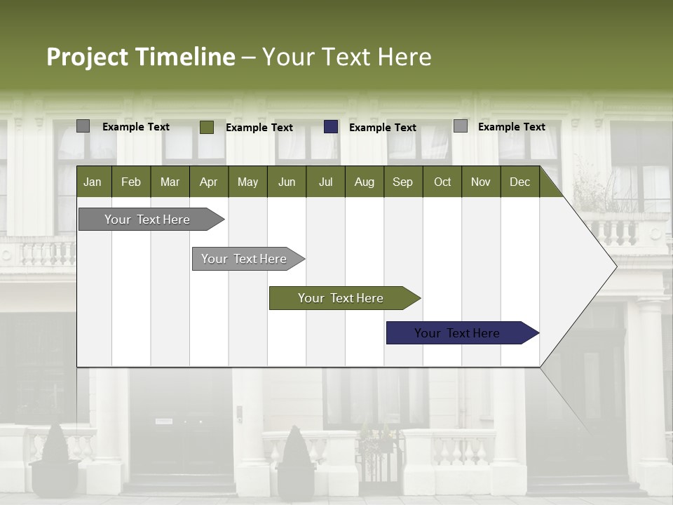Structure English Construction PowerPoint Template