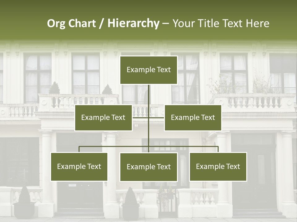 Structure English Construction PowerPoint Template