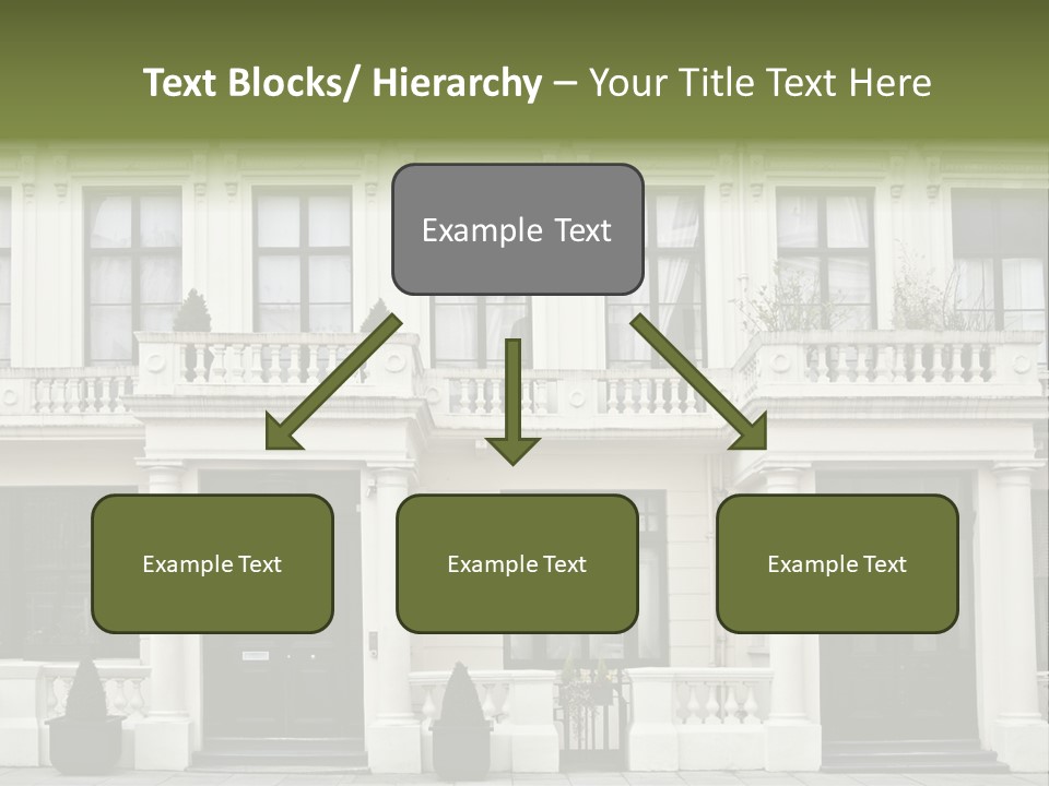 Structure English Construction PowerPoint Template