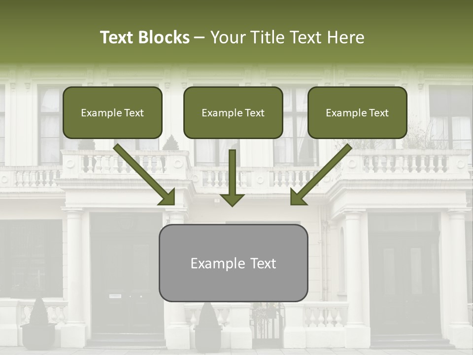 Structure English Construction PowerPoint Template