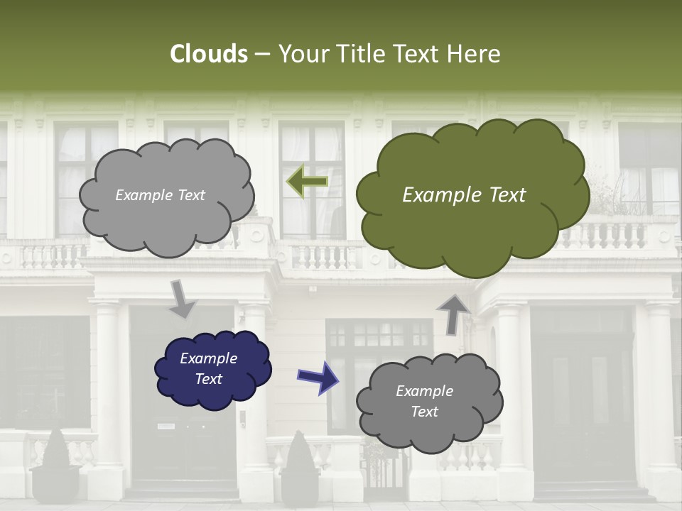 Structure English Construction PowerPoint Template