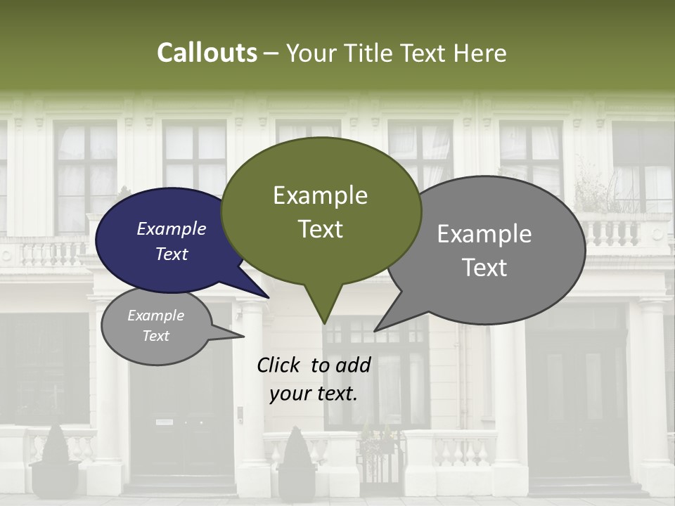 Structure English Construction PowerPoint Template