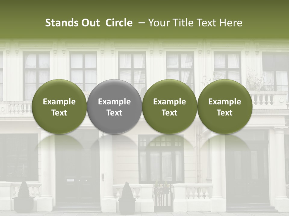 Structure English Construction PowerPoint Template