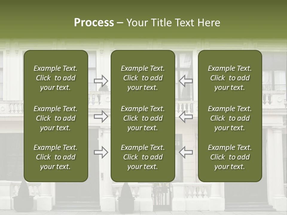 Structure English Construction PowerPoint Template