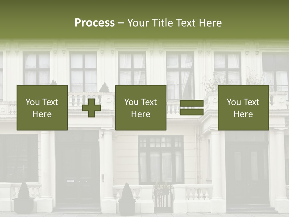 Structure English Construction PowerPoint Template